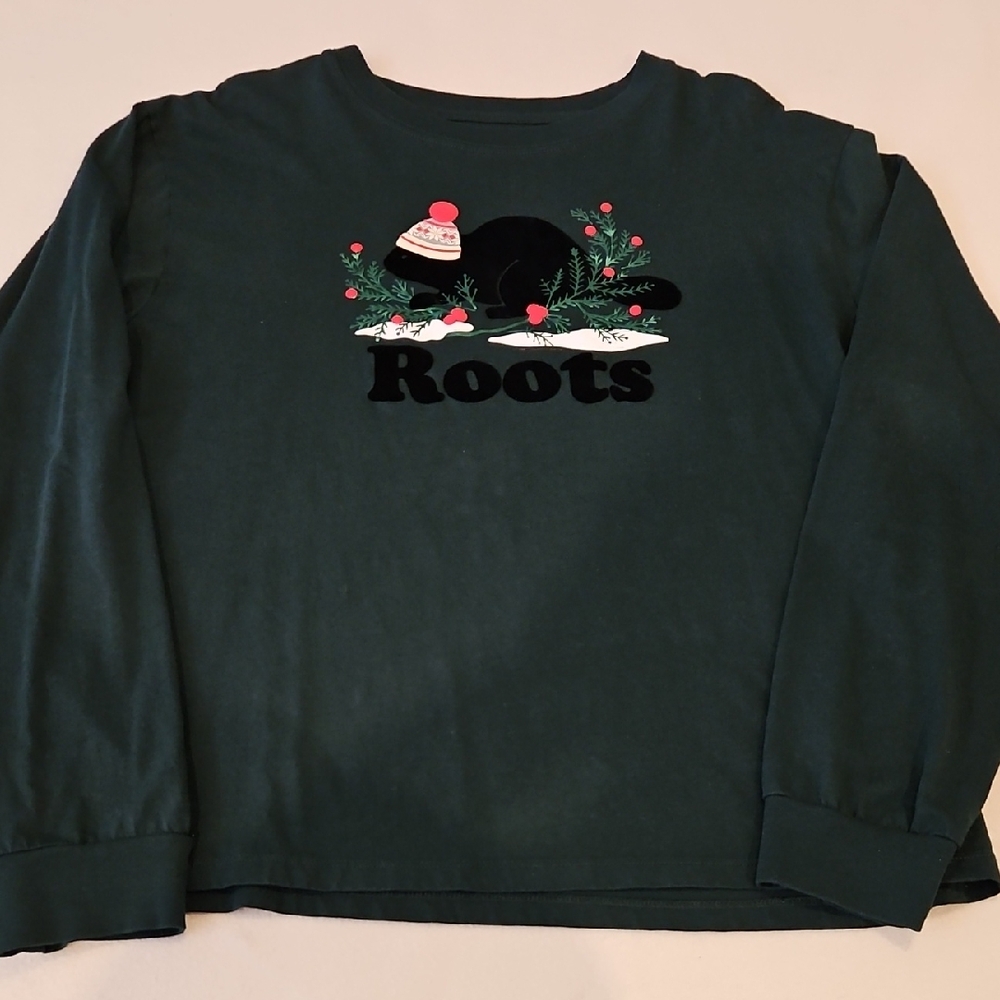 2024 Roots Holiday Long Sleeve T-Shirt (Large)